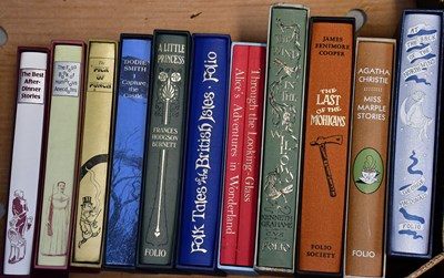 Lot 623 - THE FOLIO SOCIETY; twelve titles in slip case,...