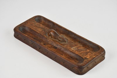 Lot 1378 - WORKSHOP OF ROBERT 'MOUSEMAN' THOMPSON; an...