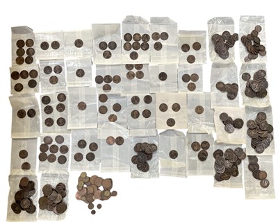 Lot 1585 - A large quantity of Victoria and later pennies...
