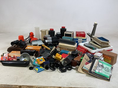 Lot 66 - A quantity of photography developing equipment,...