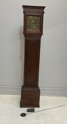 Lot 361 - BURTON OF KENDALL; a George III oak single...