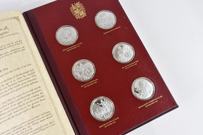 Lot 1129 - SIR JOHN COLVILLE; a sterling silver proof...
