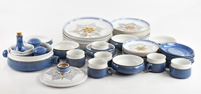 Lot 1824 - DENBY; a part dinner service including dinner...