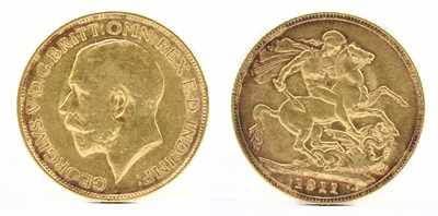 Lot 1874 - A George V sovereign, 1911.