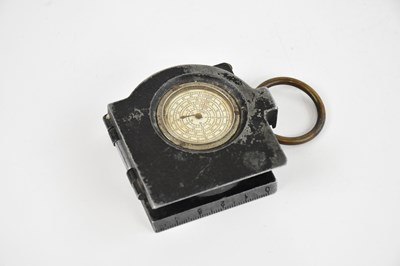 Lot 1273 - THIRD REICH; a WWII German compass, inscribed '...