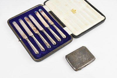 Lot 409 - JOHN ROSE; a George V hallmarked silver...