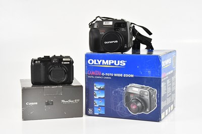 Lot 1278 - CANON; a Powershot G11 digital camera, boxed,...