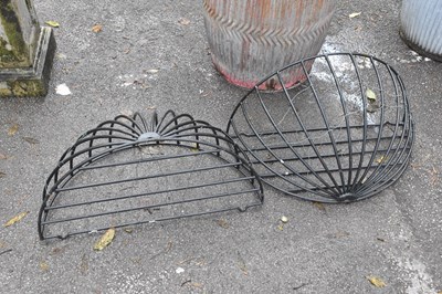 Lot 356 - Two modern hay baskets (2)