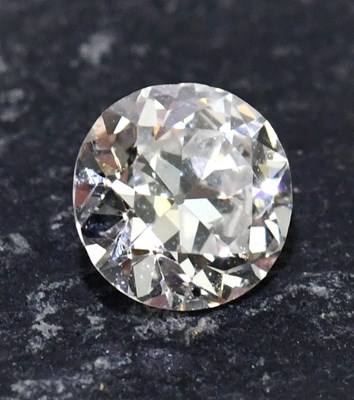 Lot 1521 - A loose round brilliant cut diamond, approx. 0....