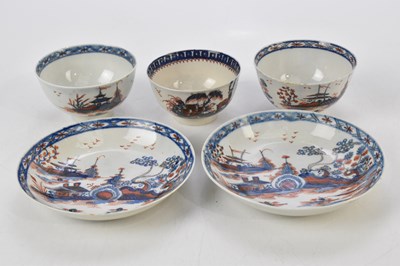 Lot 1849 - SETH PENNINGTON, LIVERPOOL; two tea bowls,...