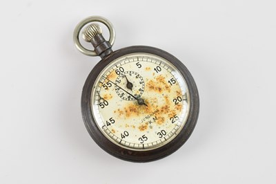 Lot 449 - JUNGHANS; a rare Kriegsmarine WWII Third Reich...
