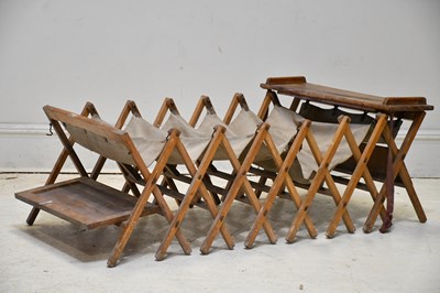 Lot 461 - A military folding campaign bed.