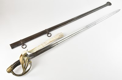 Lot 473 - A good French Napoleonic Cuirassier heavy...