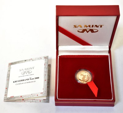 Lot 781A - SOUTH AFRICA MINT; a 1/10th ounce krugerrand...