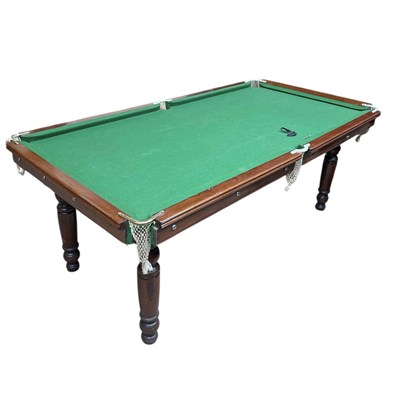 Lot 185 - An early 20th century billiard/dining table,...