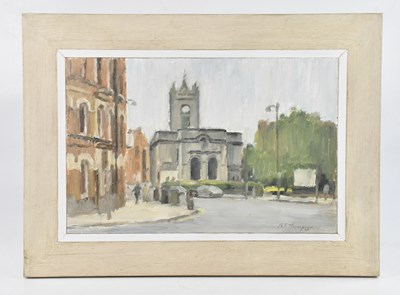 Lot 118 - ALAN JAMES THOMPSON (born 1940); oil on board,...