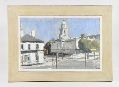 Lot 122 - ALAN JAMES THOMPSON (born 1940); oil on board,...