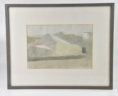 Lot 1716 - IAN MOOD (born 1972); pastel, farmhouse in...