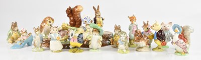 Lot 1793 - BESWICK; a collection of twenty Beatrix Potter...