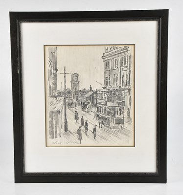 Lot 80 - ARTHUR DELANEY (1927-1987); pencil drawing,...