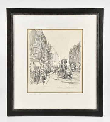 Lot 81 - ARTHUR DELANEY (1927-1987); pencil drawing,...