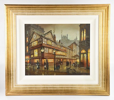 Lot 196 - STEVEN SCHOLES (born 1952); oil on canvas,...