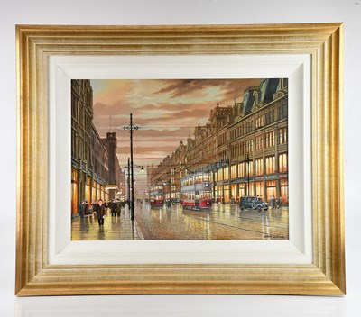 Lot 198 - STEVEN SCHOLES (born 1952); oil on canvas,...