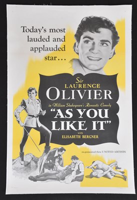 Lot 2154 - 'AS YOU LIKE IT'; an original Litho-Poster...