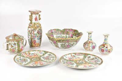 Lot 1603 - Seven pieces of 19th century and later Chinese...