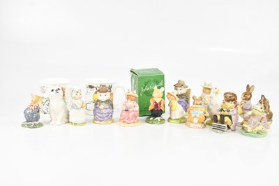 Lot 1790 - A collection of various ceramic figures...