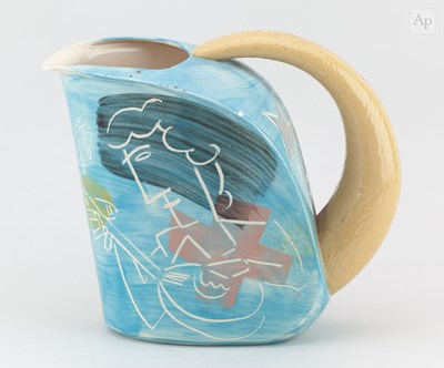 Lot 375 - JEAN-PAUL LANDREAU (born 1953); an earthenware...
