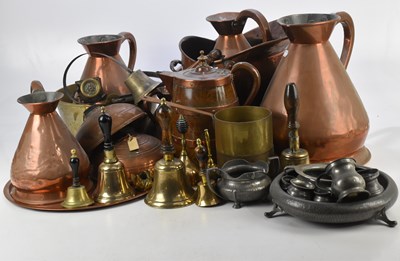 Lot 1171 - A collection of 19th century and later metal...