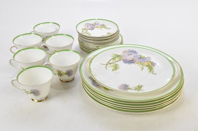 Lot 1830 - ROYAL DOULTON; a part 'Glamis Thistle' pattern...