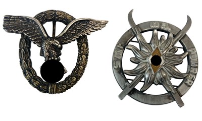 Lot 276 - A pair of Wittman Munchen WWII German badges,...