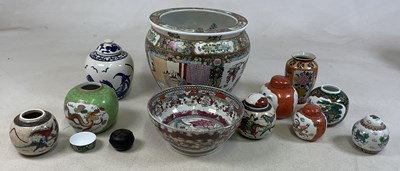 Lot 127 - A large modern decorative Chinese jardinière,...