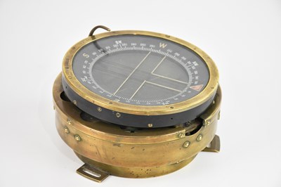 Lot 1253 - A WWII RAF Type P 10 brass Lancaster Bomber...