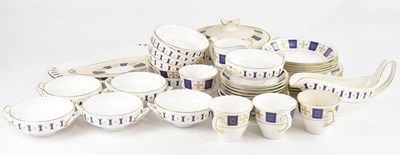 Lot 1832 - SPODE; a quantity of 'Persia Royal Blue'...