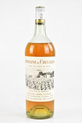Lot 2545 - WINE; a 1971 Domaine de Chevalier magnum of...