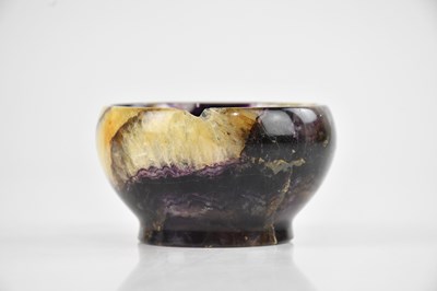 Lot 1112 - An old Blue John bowl of small proportions,...