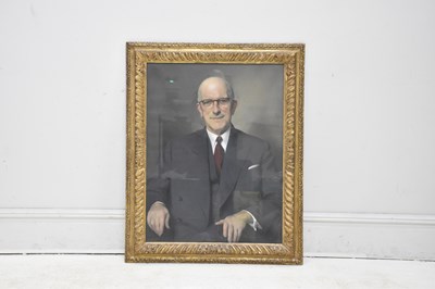 Lot 567 - HERBERT JAMES GUNN; oil on canvas, portrait of...
