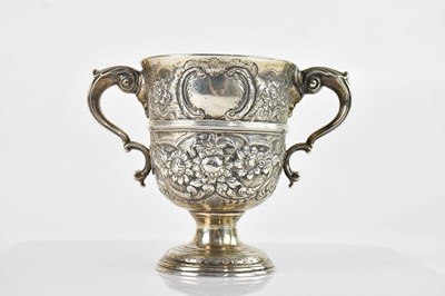 Lot 462 - A late 18th century hallmarked silver twin...