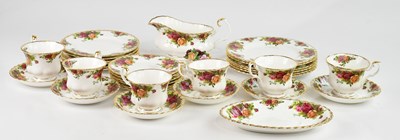 Lot 1831 - ROYAL ALBERT; a part tea/dinner service in the...