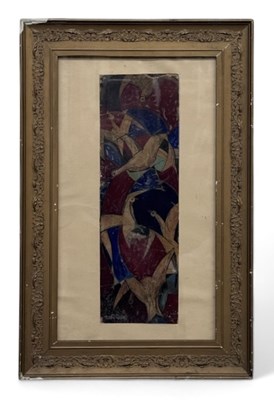 Lot 54 - JAMINI ROY (1887-1972); tempera on board, 'The...