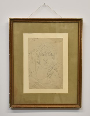Lot 64 - FRANCIS NEWTON SOUZA (1924-2002); etching,...