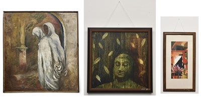 Lot 281 - SAMIR MONDAL (born 1952); watercolour,...