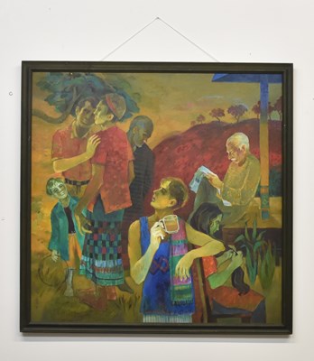 Lot 56 - ABDUL GAFFAR ABDUL SATTAR (born 1965); oil and...