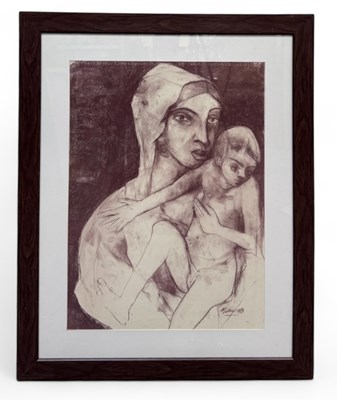 Lot 65 - GURCHARAN SINGH (born 1949); an etching,...