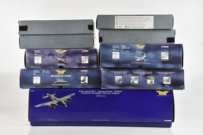 Lot 1541 - CORGI; five boxed models from the Aviation...