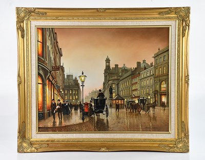 Lot 195 - STEVEN SCHOLES (born 1952); oil on canvas, ‘St...