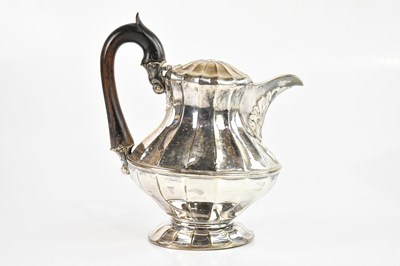 Lot 104 - WILLIAM EATON; a George IV hallmarked silver...